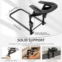 Massage Headrest for Bed, Portable Massage Face Cradle for Bed, Massage Table Kit with Adjustable Height 5.5'' to 17'' for Home, Salon