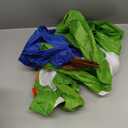 Disguise Super Mario Bros. Mario Riding Yoshi Inflatable Costume, Officially Licensed Super Mario Bros Costume for Kids, One Size