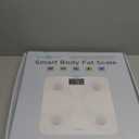 Scale for Body Weight and Fat Percentage, RunSTAR Digital Accurate Bathroom Smart Scale with Large Display, FSA&HSA Eligible 13 Body Composition Analyzer Sync App, White