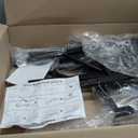 Boot Rack, 19.5 Inches Boot Rack Organizer Tall Boots, Stainless Steel Boot Storage Holder, Free Standing Boot Racks for 12 Pairs Entryway, Closet, Black, 2Pack