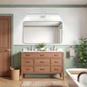 Nickel Bathroom Vanity Light Fixture 31.5'' 26W Dimmable 5CCT LED Hardwired
