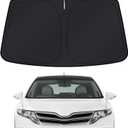 Windshield Sun Shade Cover for Toyota Venza 2021 2022 2023 2024 2025 - Sunshade Compatible with Toyota Venza Foldable Front Window Sunshade Sun Visor Protector Block UV Rays Keep Your Car Cooler