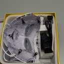 Red Light Photon Facial Mask with Remote Control, 7 Custom Modes with Infrared, Portable with Timer for Home Use