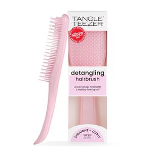 Tangle Teezer Ultimate Detangler Brush for Wet & Dry Hair, Eliminates Knots & Reduces Breakage for Straight to Wavy Hair Types, Millennial Pink (Regular)