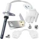 IGN00145 Furnace Ignitors with male plug 80 Volt Silicon Nitride Replacement Furnace Igniters Upgraded Compatible with Trane IGN145, Hot Surface Ignitors with Mounting screws kit