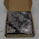 8 Pack Folding Brackets, Self-Lock Hinge with Screws for Folding Table Legs, Lock Extension Support Bracket Bed Legs, Black