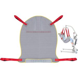 Careboda Lift Sling for Transferring Patients, Full Body Lift Sling for Elderly and Disabled, Premium Mesh Transfer Sling for Bed Positioning & Lifting, Breathable & Sturdy Fabric, Up to 510lb