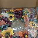 24 Inch Fall Wreath for Front Door, Autumn Sunflower Farmhouse Porch Decor