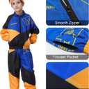 80s Outfit for Kids, Retro 90s Tracksuit Boys Girls Hip Hop Dance Clothes Unisex Patchwork Jacket Pants Sportswear (Black)