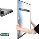 HYPIGO Studless TV Wall Mount, No Stud TV Wall Mount for Most 32–75 Inch TVs, No Drill Drywall TVs Hanger Bracket, Max VESA 600×400 mm Up to 150 lbs, Easy Install with New Bubble Level Included
