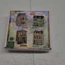Flever Dollhouse Miniature DIY House Kit Creative Room with Furniture for Romantic Valentine's Gift (Warm House)