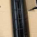 FDW Dog Crate Dog Kennel Cage with Double Door, 36 inch Folding Metal Wire Dog Cage with Removable Tray & Divider Panel, Pet Crate for Medium Dogs, Black