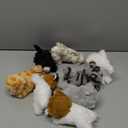 Lenwen 10 Pcs Cat Stuffed Animals Bulk Soft Cuddly Kitten Plush Sets Smitten Kittens Assorted Fluffy Stuffed Cats for Kiddos Birthday Gift Pet Party Favors Goodie Bags Stuffers(Prone Style)