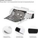 Potato Sport Sun Visor Hat Adjustable Summer Outdoor Travel Beach Ball Cap Empty Top Baseball Cap for Men Women (Gray)