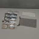 Reading Glasses for Women, Blue Light Blocking stylish high end Oversized Square Computer Readers Spring HingeBlack+Green+Pink+Beige+Clear+2.0