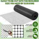 3ft x 164ft Bi-Directional Universal Retaining Wall Geogrid Driveway Stabilization Grids Gravel Grid Walls Geocell Geogrid for Retaining Wall