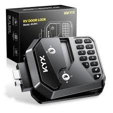 RV Door Lock Keyless Entry with Remote & Password - Latch | Fits Most Basic-6