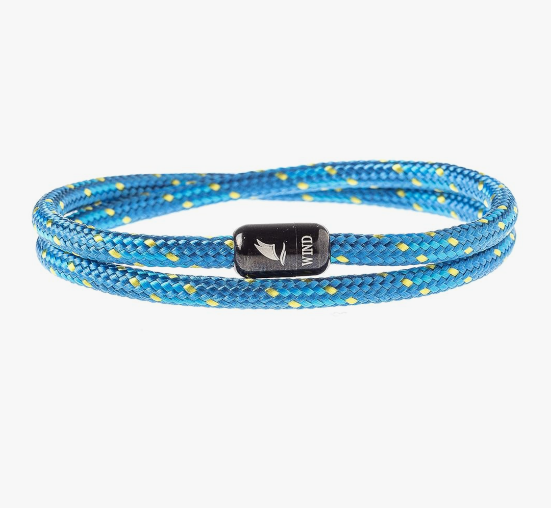 Wind Passion - Men’s Bracelet, Durable Rope Wristband for Men, Versatile Pulseras Para Hombres - Waterproof, Magnetic Clasp, Ideal for Outdoor & Fashion, 30 cm