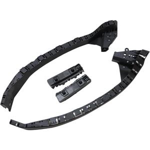 XQSMWF 4Pcs Front Bumper Headlight Retainer Bracket Mount Support Kit, Fit for Acura TSX 2009 2010 2011 2012 2013 2014, Left and Right Side # 71140-TL0-G01 71190-TL0-G01 71198-TL0-G00 71193-TL0-G00