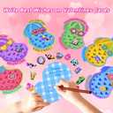 6 x Pinkcow Valentines Day Gifts for Kids Classroom - Valentines Cards with Shoe Charms Bulk for Toddler Class School Exchange Gift - Valentines Kids Party Favors for Boys Girls - 28 Pack