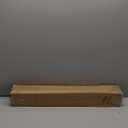 Cordless Bamboo Roman Shades for Windows, 100% Blackout Backing Fabric for Light Blocking, 27" W  64" H - Penang Teak