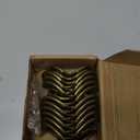 20 Pack Coat Hooks Wall Hooks for Hanging, Heavy Duty Double Prong Metal Hook Wall Mounted for Living Room, Bathroom, Kitchen, Bedroom for Coat, Bag, Scarf, Towel, Hat, Key, Cup (Bronze)