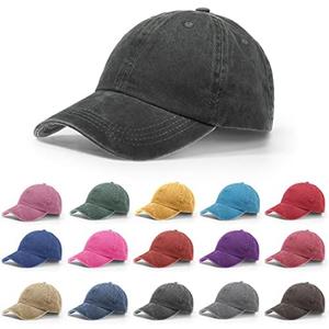 Jecery 12 Pcs Vintage Baseball Cap American Flag USA Flag Distressed Baseball Hat Adjustable Unisex Sport Cap for Women Men