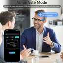 Aviator Smart Glasses for Men & Women, Bluetooth Translation Glasses, 165 Languages, Auto On/Off, Photochromic Lens, AI Glasses for Meeting Analysis, Music, Hands-Free Calls, UV/Blue Light Protection