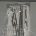 UrbanRed Self Adhesive Curtain Track (3 Meter, 9.8 ft) for Smooth Ceiling or Wall - No Drill, Screws, Ceiling Curtain Track, Curtains Rod, Ceiling Mount, Adhesive Curtains Rod (Non-Flexible)