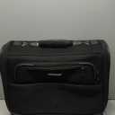 Traveler's Choice Carry-On Softside 8-Wheeled Spinner Garment Bag Luggage, Black, 21-Inch