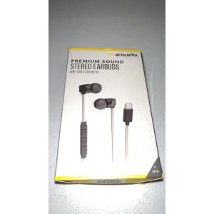 ACOUSTIC PREMIUM SOUND STEREO EARBUDS