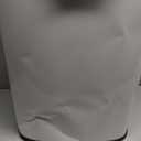 SONGMICS 13 Gallon (50 L) Trash Can, Stainless Steel Kitchen Garbage Can, Recycling or Waste Bin, Soft Close, Step-On Pedal, Removable Inner Bucket, White ULTB050W01
