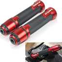Universal 7/8'' 22mm Motorcycle Powersports Handlebar Grips with Bar End for Honda CBR600RR F2 F3 F4 F4i CBR650R 400 600 1000RR 250R 900RR 125R 150R 250R
