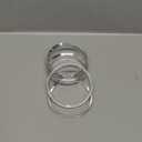WHEEL CONNECT Hub Centric Rings,72.1 to 67.1, Set of 4, Aluminium Alloy Hubrings, O.D:72.1-I.D:67.1mm. A