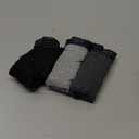 2(X)IST mens Essential Cotton Contour Pouch Brief 3-Pack, Black/ Grey/ Charcoal Heather, X-Large