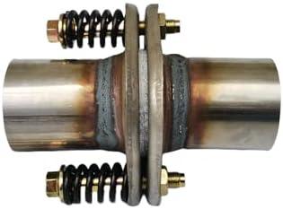 Amazon.com: SUISFLXGRO Exhaust Flex Spring Flanges 100% 409L Stainless, Spring Joint For Aftermarket (2"X6") : Automotive