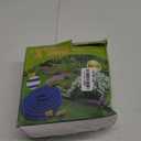 50 ft Expandable Garden Hose with 10 Spray Nozzle - 4 -Layer Latex Core - Heavy Duty Superior Strength 3750D - Expanding Water Hose - Extra Strong Brass Connectors/Storage Bag (blackgreen)