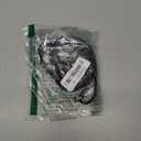 MayaCraft Full Grain Leather Replacement Strap for Handbags, Purses, Crossbody Bags, & Laptop Cases | Adjustable Shoulder Strap with Swivel Clasps | Black, 0.8 in. Wide