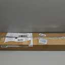 Black 35"-48" Pull Down Closet Rod Stainless Steel 60lbs Load Capacity