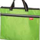 PATIKIL Waterproof Zipper File Bag, Documents Books Tools Storage Zip Pouch for Office Travel, Green