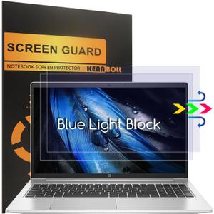 KEANBOLL 2 Pack Anti Blue Light (Matte) Screen Protector for HP Laptops 15.6" HP 250/255 G10HP Pavilion/OMEN/ENVY/EliteBook/ProBook/ZBook/Victus/ChromeBook 15.6-Inch Laptop, Blue Light Blocking