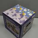 The Honest Company Comfort Dry Disposable Overnight Diapers for Sensitive Skin, Hypoallergenic, Baby Cozy Cloud and Star Signs Design Club Box Size 5 (27 lbs) 40 Count