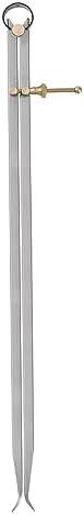 HARFINGTON Spring Joint Caliper 20 inch / 500mm Steel Spring Inside Caliper with Brass Fulcrum for Wood Turning Lathe Work