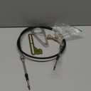 ACA-1804 Adjustable Shift Linkage Kit for GM Transmissions | 2" Aftermarket Column Fit | 6ft Stainless Steel Cable & Aluminum Mount | Replaces LB01-ACA-1804, THM200/350/400/4L60/4L80-E