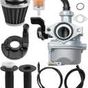 PZ19 Carburetor Compatible with 50cc 70cc 90cc 110cc 125cc Apollo TaoTao Baja Coolster SSR Xmotos X-Pro Thumpstar Chinese 4 Wheeler Quad 4 Stroke Parts With Air Filter