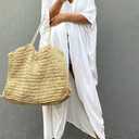 CHERRY CAT Women Beachwear Long Beach Coverups Casual Dress Solid White (White)