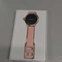 Smart Watches for Women, HD Screen Fitness Tracker 5ATM Waterproof with Bluetooth Make/Answer Calls, Activity Trackers with Heart Rate/Sleep/Female/SpO2 Monitor, Smartwatch for iPhone/Android(2 bands) (Golden Mesh Steel + Pink)