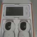 ARENTI Baby Monitor 2 Cameras, Smart Baby Camera with 5-Inch Wireless Display, Super Night Vision, Temperature Sensor, Sound Detection, Auto Motion Tracking, 2-Way Audio, VOX Mode(B2 Set)