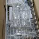 Metal Storage Rack, Storage Organizer Shelves for Kitchen, Bathroom, Living Room, Balcony and Garage, 5 Tiers Narrow Bookshelf, 21.2" W x 9.4" D x 59.2" H, Load 400lbs, White