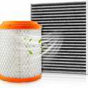 CA11048 Cabin and Engine Air Filter Fit for Jeep Compass Patriot 2.0L 2.4L 2011-2016 for Dodge Caliber 2.0L 2011-2012 Replace 4593914AB 5058693AA